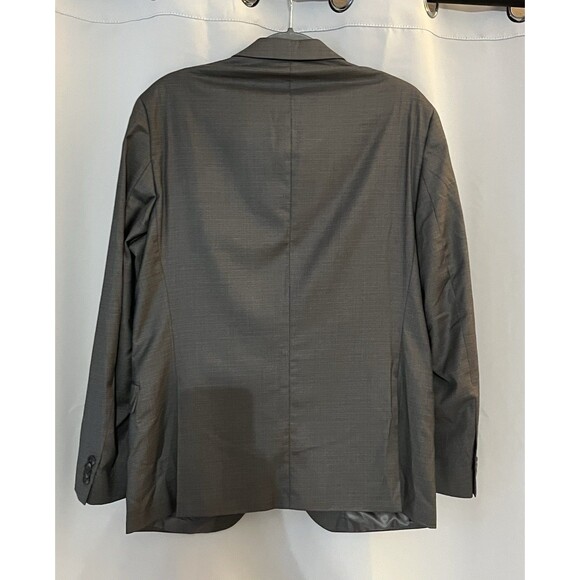 Kenneth Cole Reaction, Men's Blazer Sport Coat Size 40R, Dark Gray Techni-Cole - Picture 2 of 13